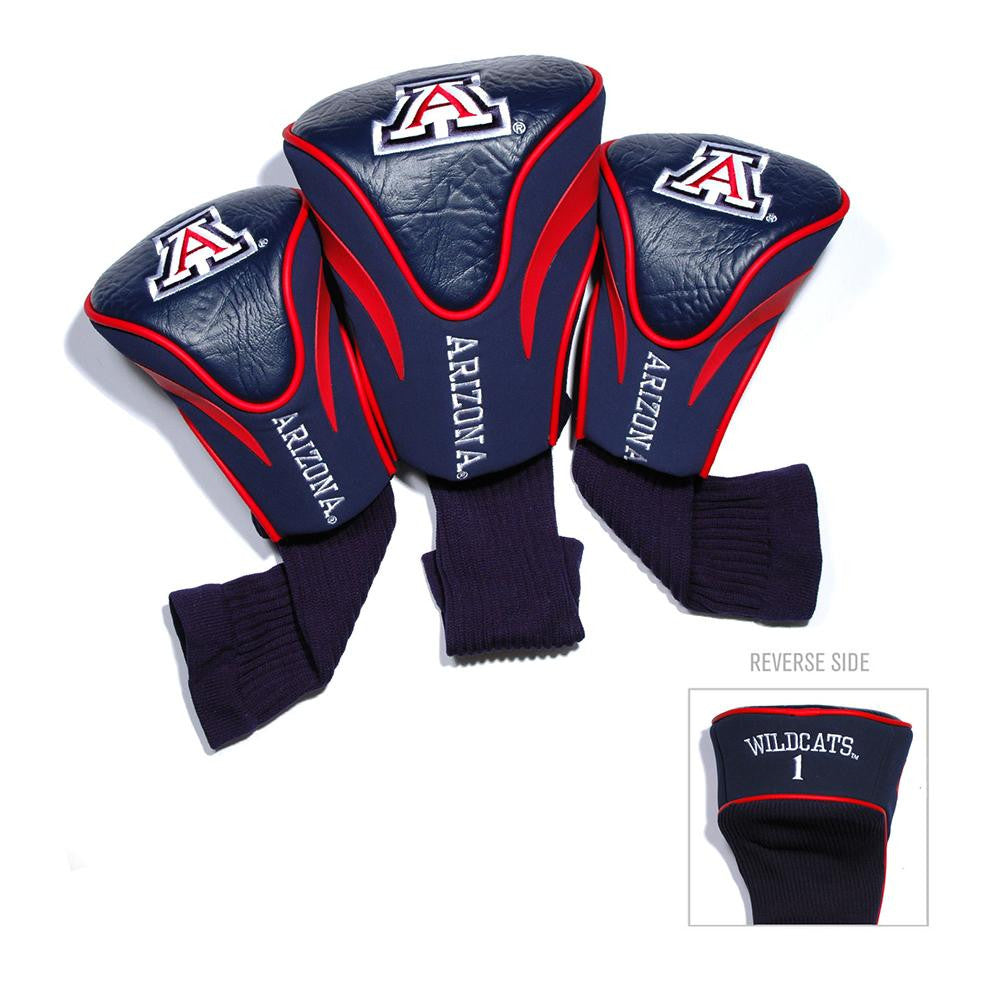 Arizona Wildcats Ncaa 3 Pack Contour Fit Headcover
