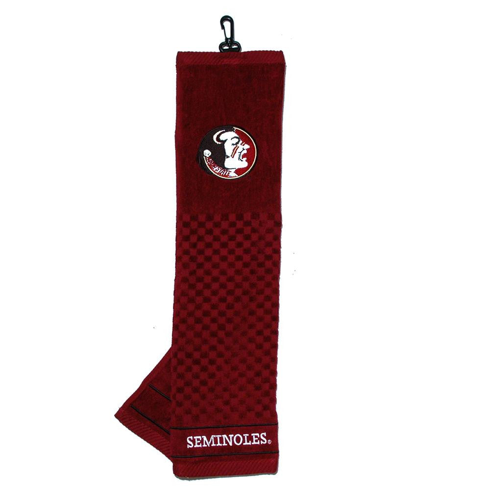 Florida State Seminoles Ncaa Embroidered Tri-fold Towel