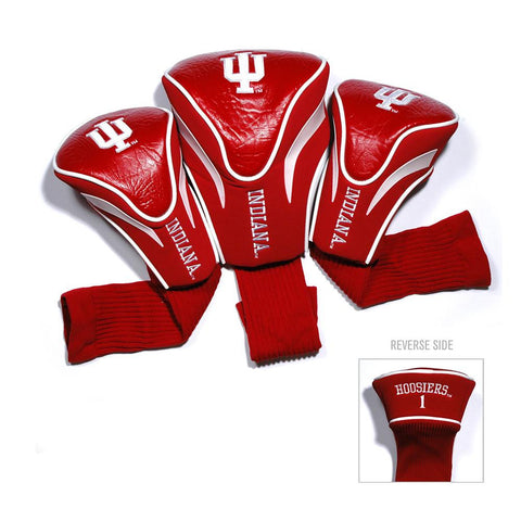 Indiana Hoosiers Ncaa 3 Pack Contour Fit Headcover