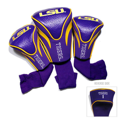 Lsu Tigers Ncaa 3 Pack Contour Fit Headcover