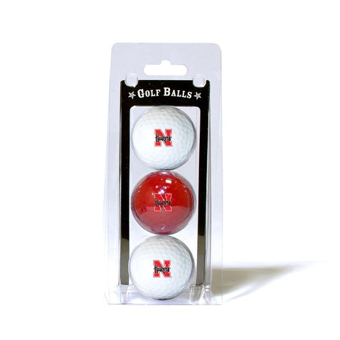 Nebraska Cornhuskers Ncaa 3 Ball Pack