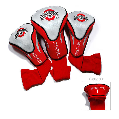 Ohio State Buckeyes Ncaa 3 Pack Contour Fit Headcover