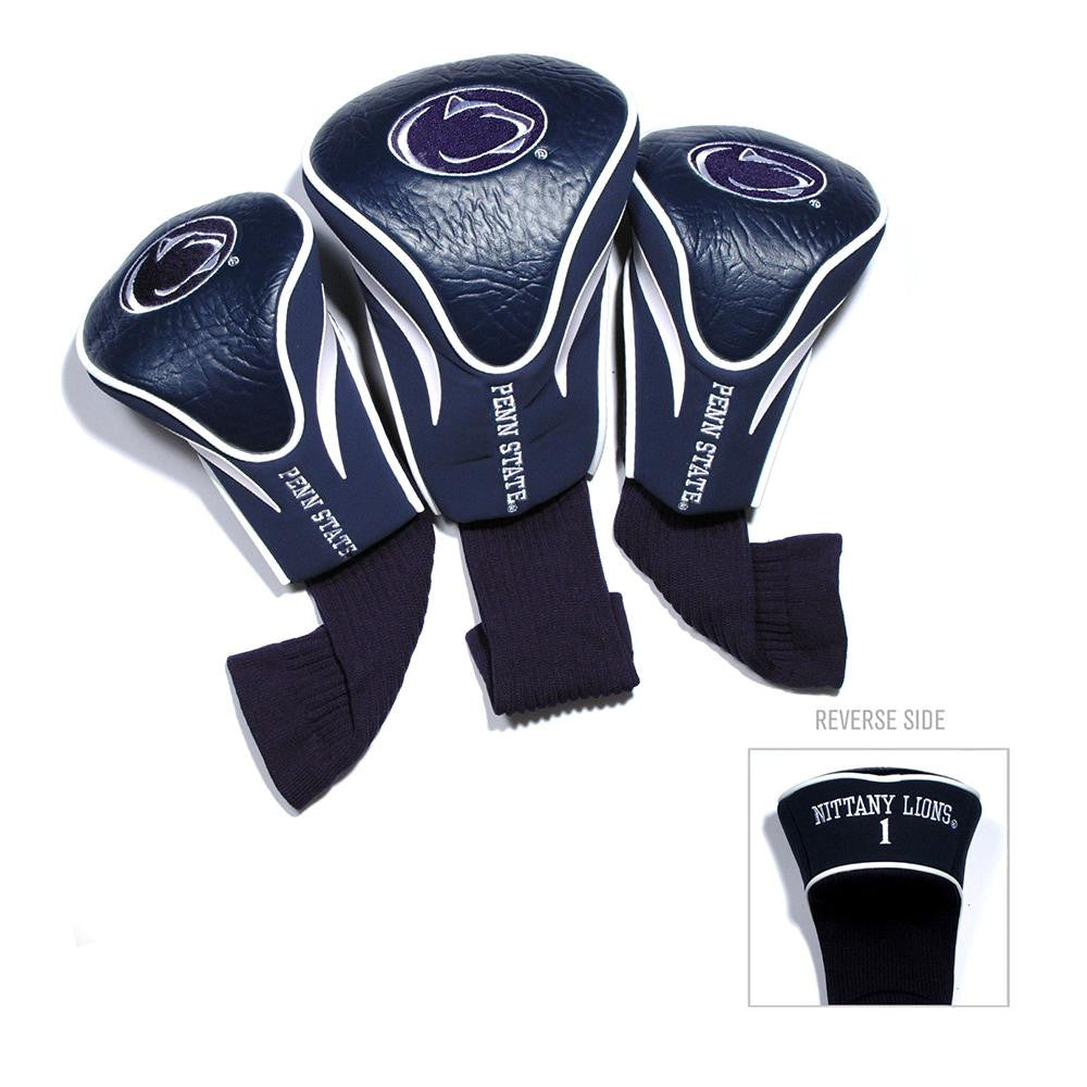 Penn State Nittany Lions Ncaa 3 Pack Contour Fit Headcover