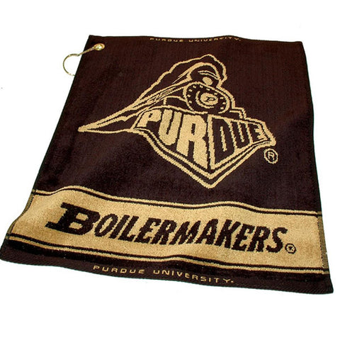 Purdue Boilermakers Ncaa Woven Golf Towel