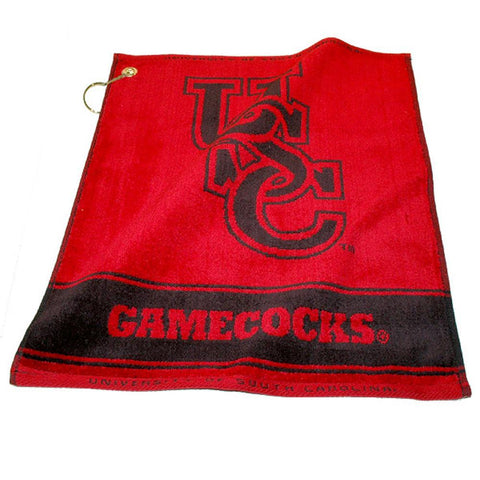 South Carolina Gamecocks Ncaa Woven Golf Towel