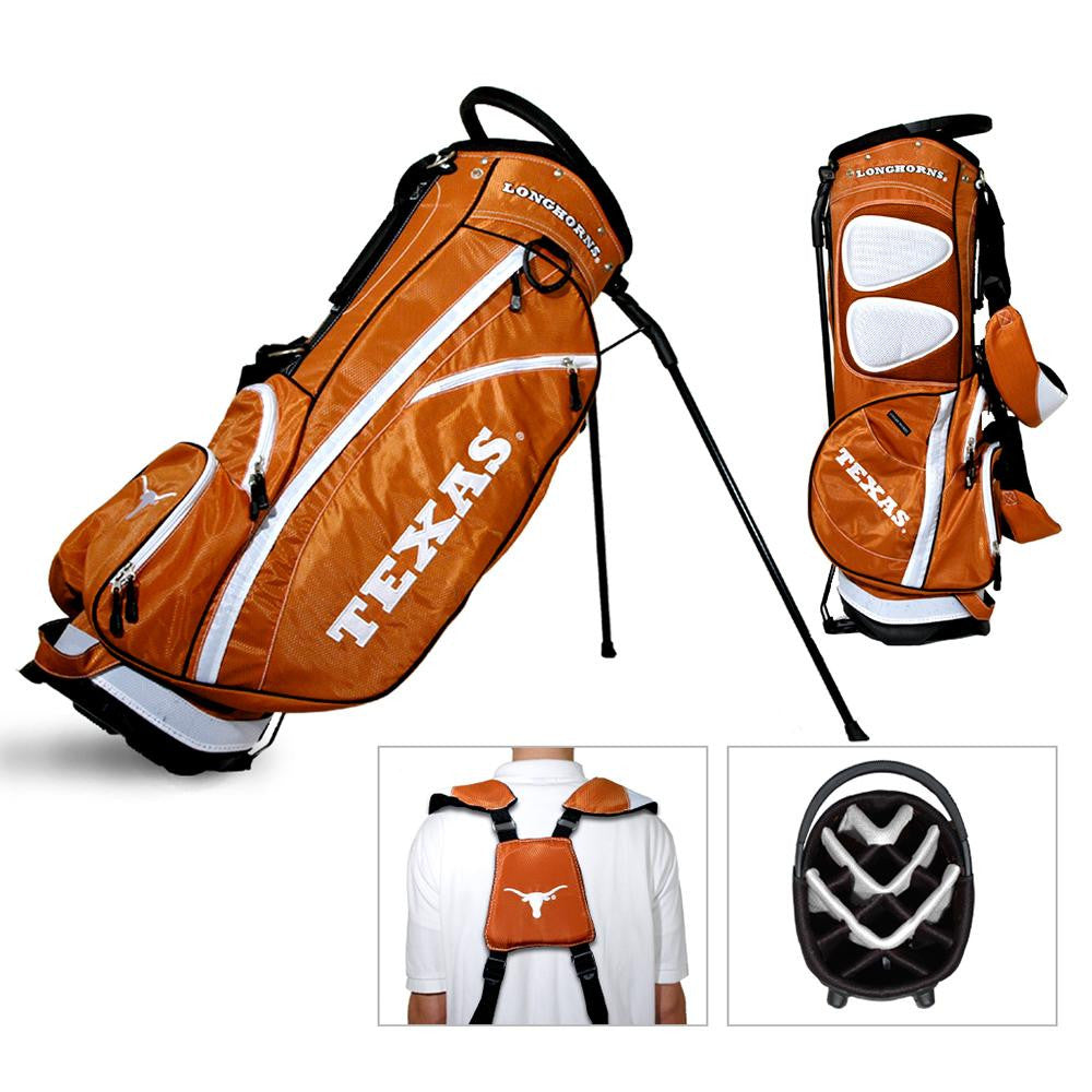 Texas Longhorns Ncaa Stand Bag - 14 Way (fairway)