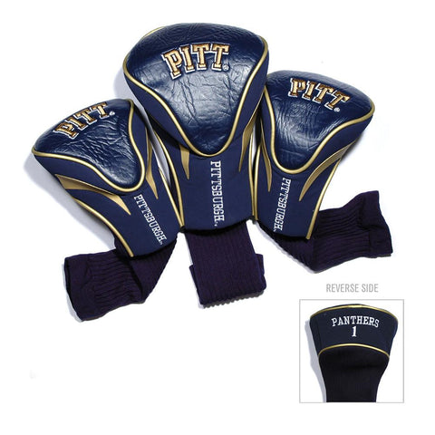 Pittsburgh Panthers Ncaa 3 Pack Contour Fit Headcover