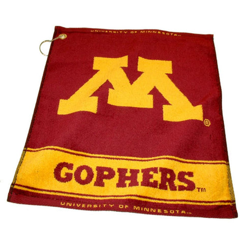 Minnesota Golden Gophers Ncaa Woven Golf Towel