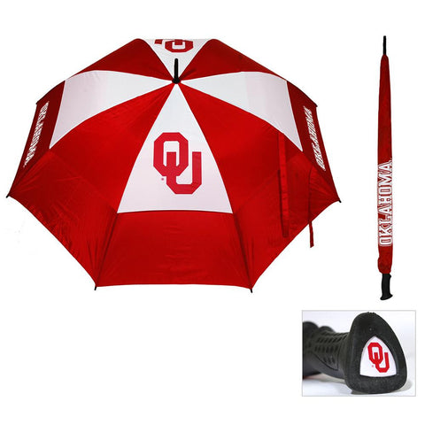 Oklahoma Sooners Ncaa 62 Inch Double Canopy Umbrella