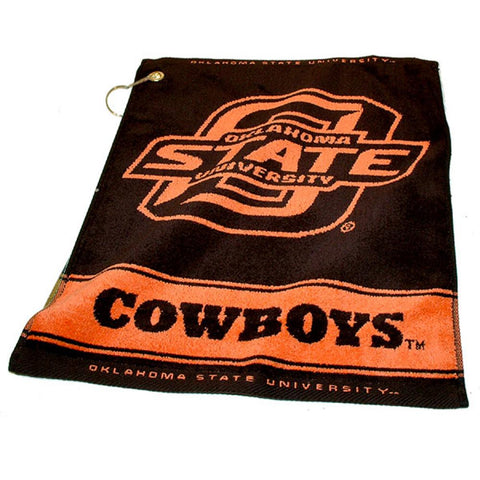 Oklahoma State Cowboys Ncaa Woven Golf Towel