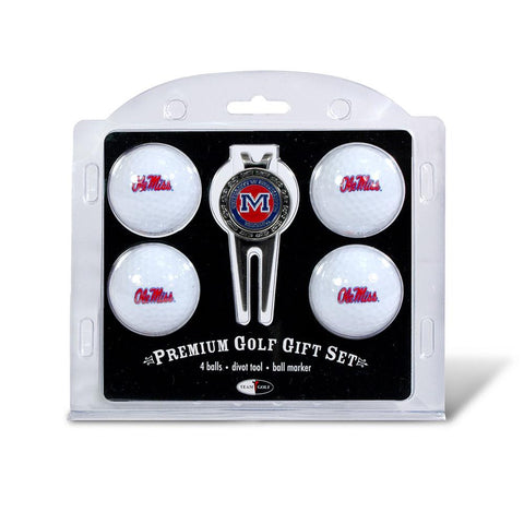 Ncaa Mississippi 4-pack Team Golf Ball Gift Set