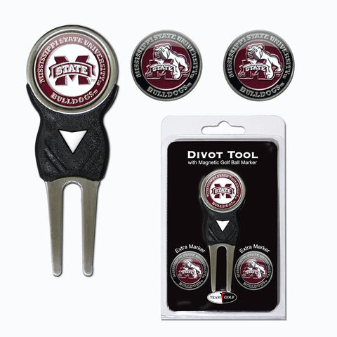 Mississippi State Bulldogs Ncaa Divot Tool Pack W-signature Tool