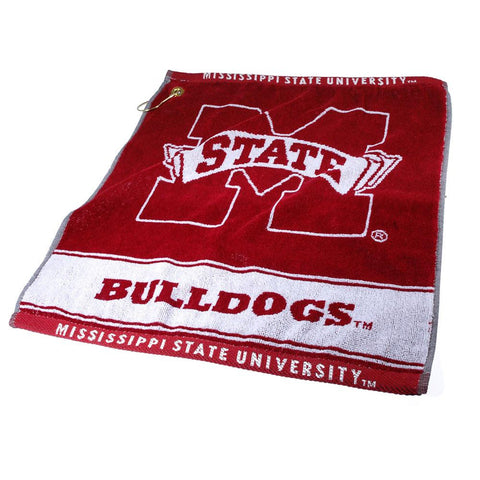 Mississippi State Bulldogs Ncaa Woven Golf Towel
