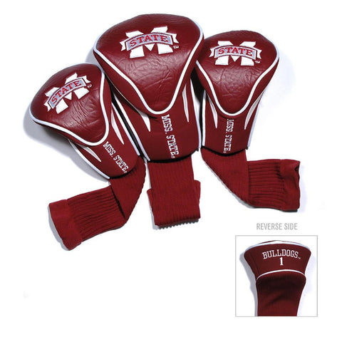 Mississippi State Bulldogs Ncaa 3 Pack Contour Fit Headcover