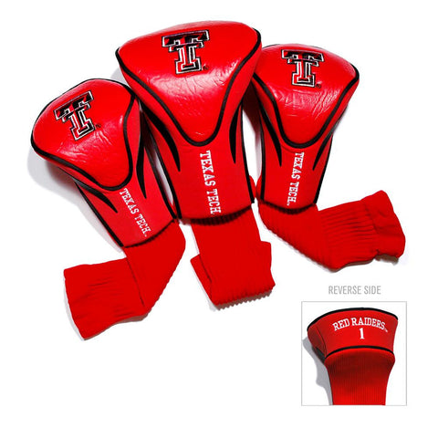 Texas Tech Red Raiders Ncaa 3 Pack Contour Fit Headcover