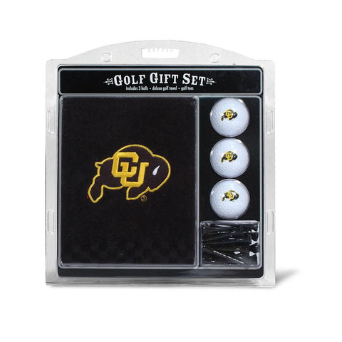 Team Golf 25720 Colorado Buffaloes Embroidered Towel Gift Set