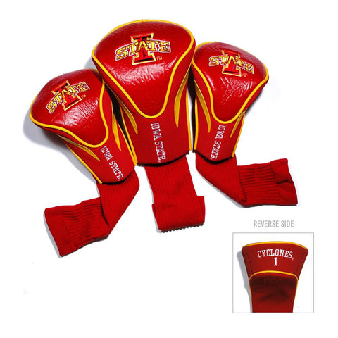 Iowa State Cyclones Ncaa 3 Pack Contour Fit Headcover