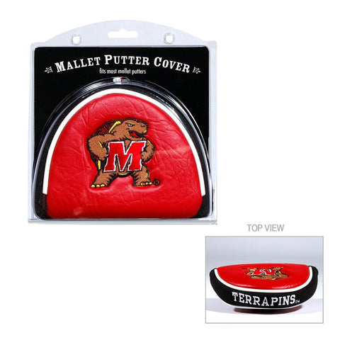 Maryland Terps Ncaa Putter Cover - Mallet
