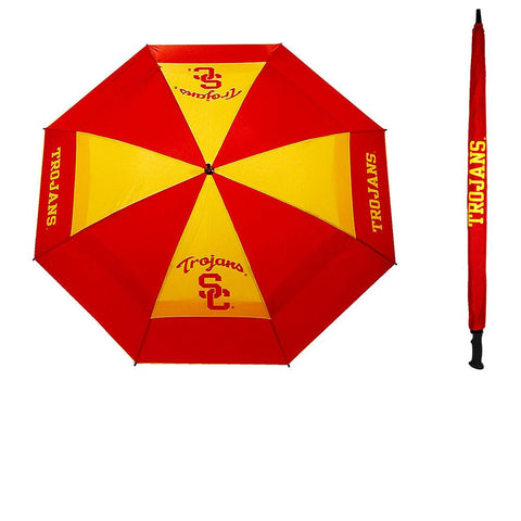 Usc Trojans Ncaa 62 Inch Double Canopy Umbrella