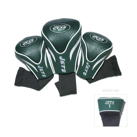 New York Jets NFL 3 Pack Contour Fit Headcover