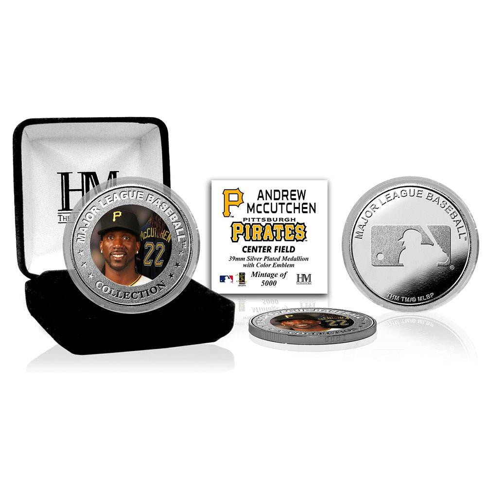 Andrew McCutchen Silver Color Coin