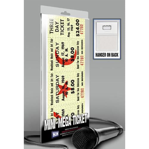 1969 Woodstock Three-day Mini-mega Ticket