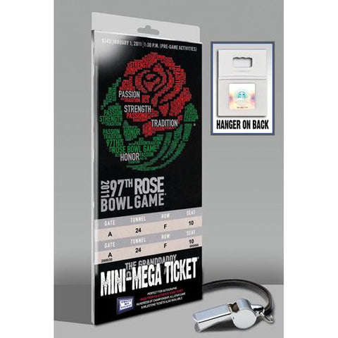 2011 Rose Bowl Mini-mega Ticket - Tcu