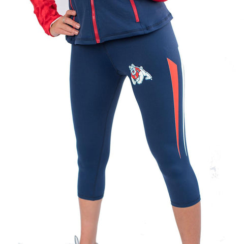 Fresno State Bulldogs Ncaa Womens Yoga Pant (navy Blue) (small)