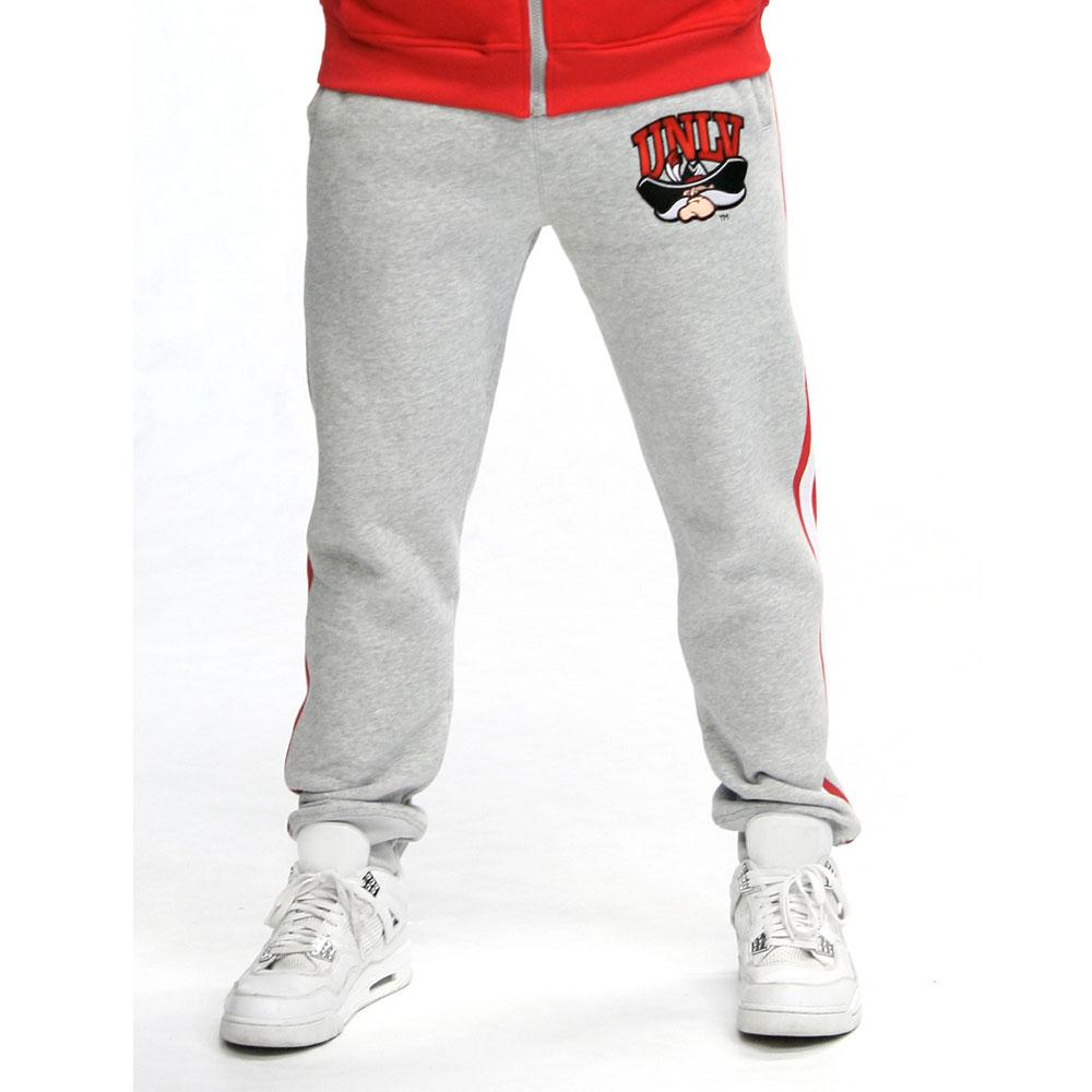 Unlv Runnin Rebels Ncaa Mens Jogger Pant (grey) (x-large)