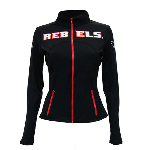 Unlv Runnin Rebels Ncaa Womens Yoga Jacket (black) (x-small)