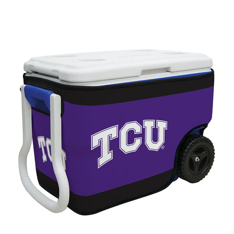 Texas Christian Horned Frogs Ncaa Rappz 40qt Cooler Cover