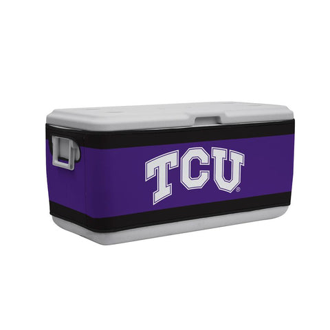 Texas Christian Horned Frogs Ncaa Rappz 100qt Cooler Cover
