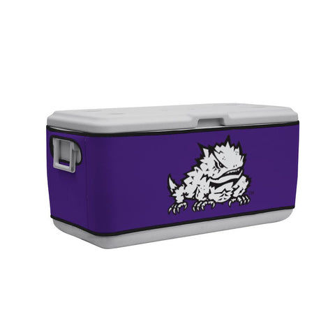 Texas Christian Horned Frogs Ncaa Rappz 100qt Cooler Cover