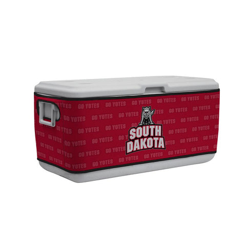 South Dakota Coyotes Ncaa Rappz 100qt Cooler Cover