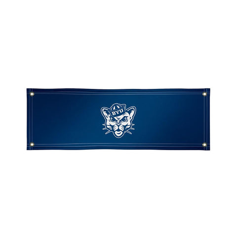 Brigham Young Cougars Ncaa Vinyl Banner (2ft X 6ft)