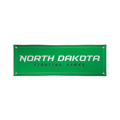 North Dakota Fighting Sioux Ncaa Vinyl Banner (2ft X 6ft)