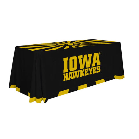 Iowa Hawkeyes Ncaa 6 Foot Table Throw