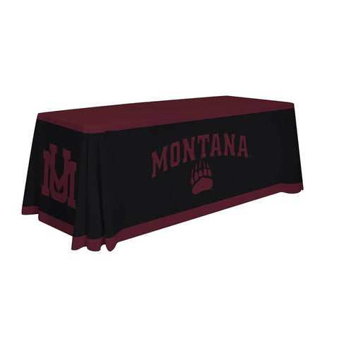 Montana Grizzlies Ncaa 6 Foot Table Throw
