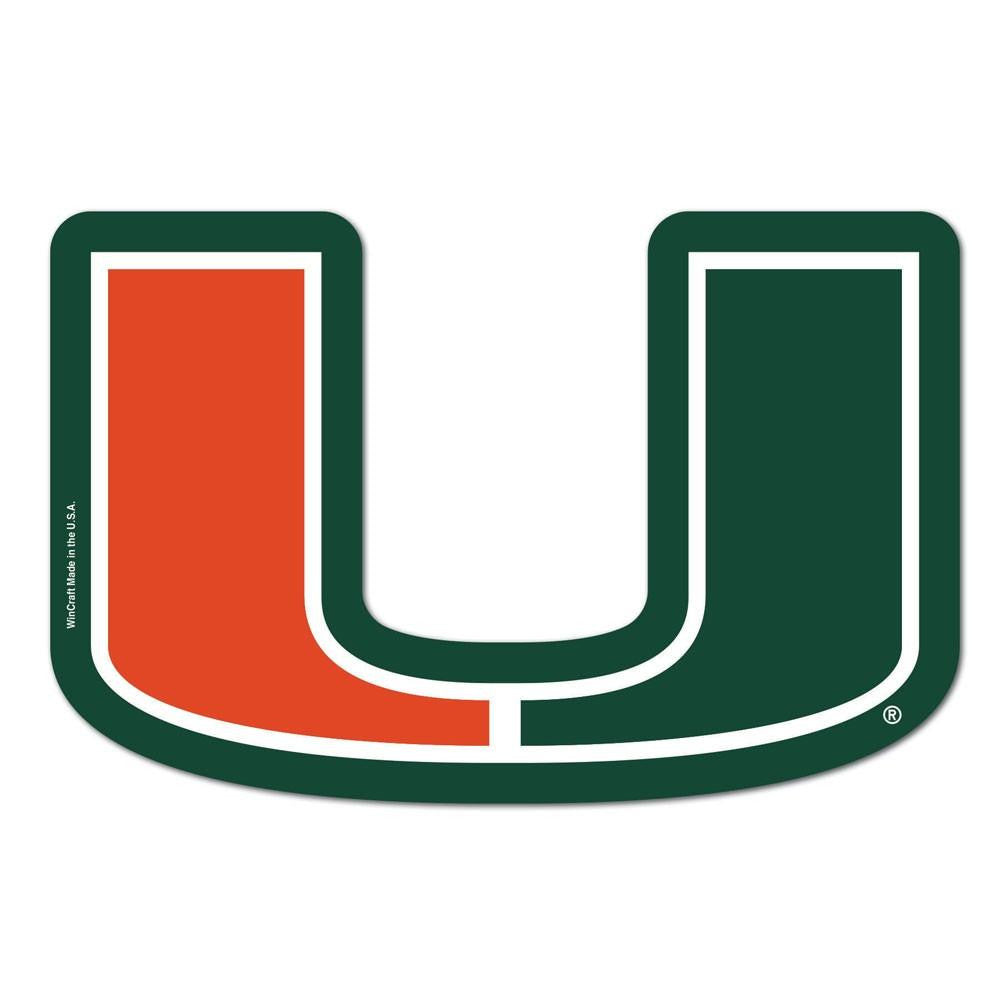 Miami Hurricanes Ncaa Automotive Grille Logo On The Gogo