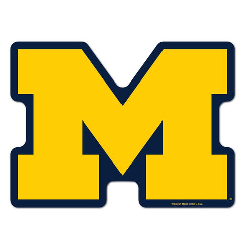 Michigan Wolverines Ncaa Automotive Grille Logo On The Gogo