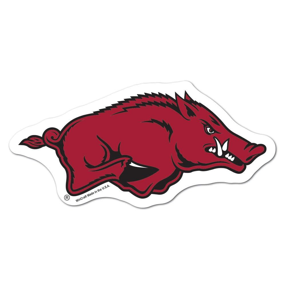 Arkansas Razorbacks Ncaa Automotive Grille Logo On The Gogo