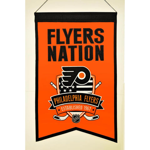 Philadelphia Flyers NHL Nations Banner (15x20)