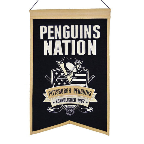 Pittsburgh Penguins NHL Nations Banner (15x20)