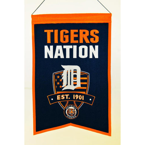 Detroit Tigers MLB Nations Banner (15x20)