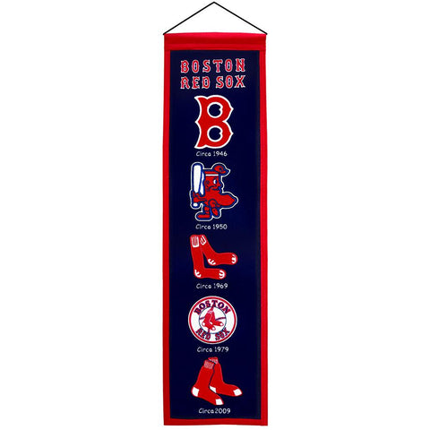Boston Red Sox MLB Heritage Banner (8x32)