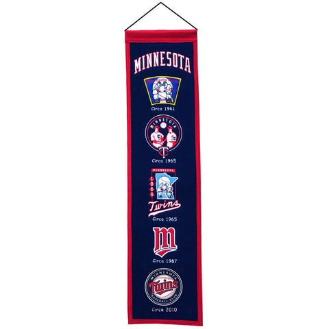 Minnesota Twins MLB Heritage Banner (8x32)