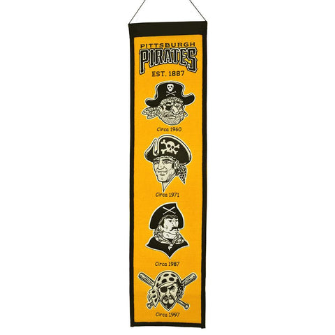 Pittsburgh Pirates MLB Heritage Banner (8x32)