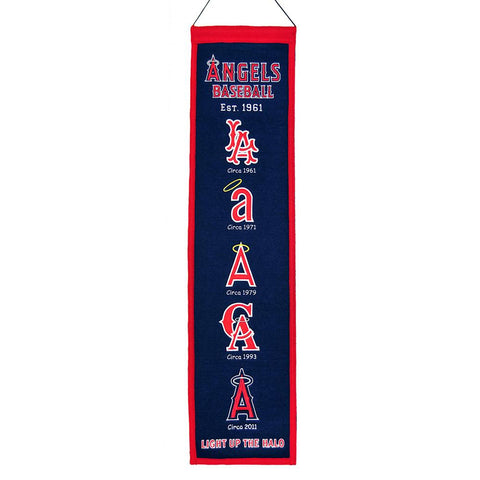 Los Angeles Angels MLB Heritage Banner (8x32)