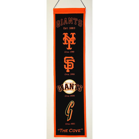 San Francisco Giants MLB Heritage Banner (8x32)