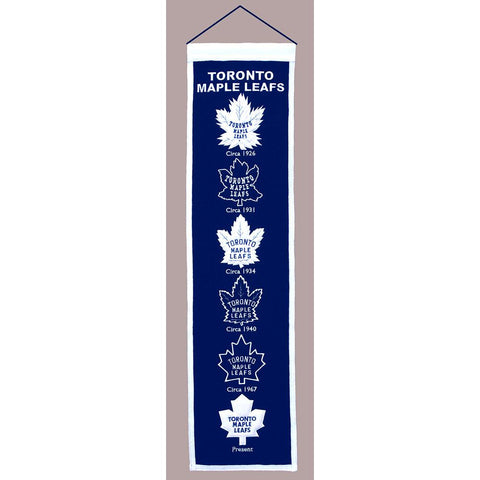Toronto Maple Leafs NHL Heritage Banner (8x32)
